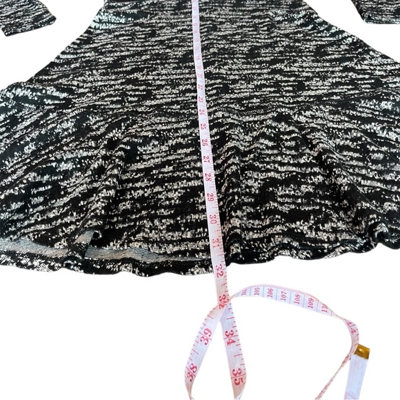 BCBG Grey and Black Dress Stretchy and Flowy Extra Small - Picture 10 of 10